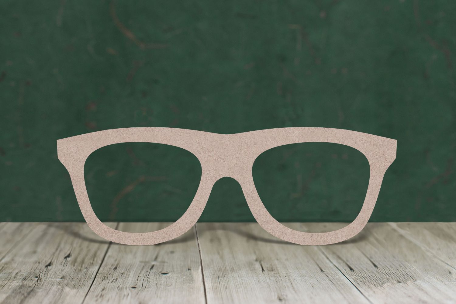 sunglasses wooden craft shape 3mm MDF