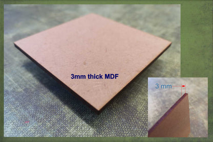 Griraffe shape - 3mm MDF