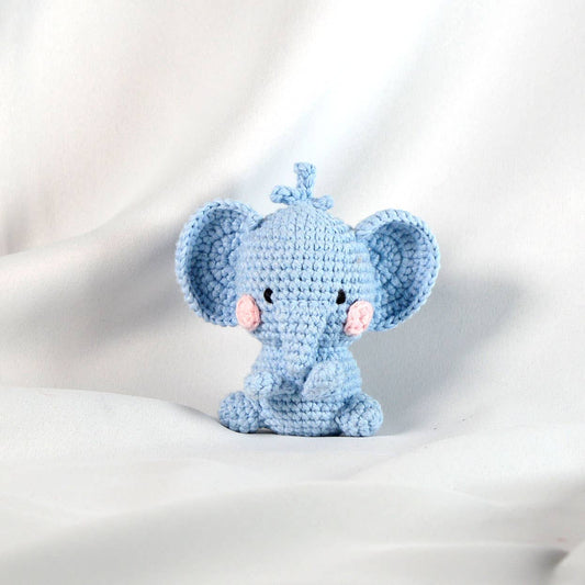 Knitty Critters - Pouch Pals 3 - Peanut The Elephant