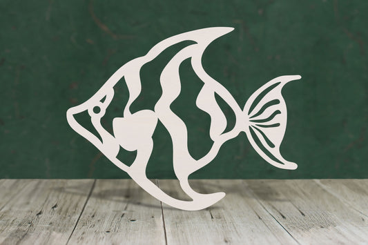 Fish shape with cut-outs - 4mm plywood