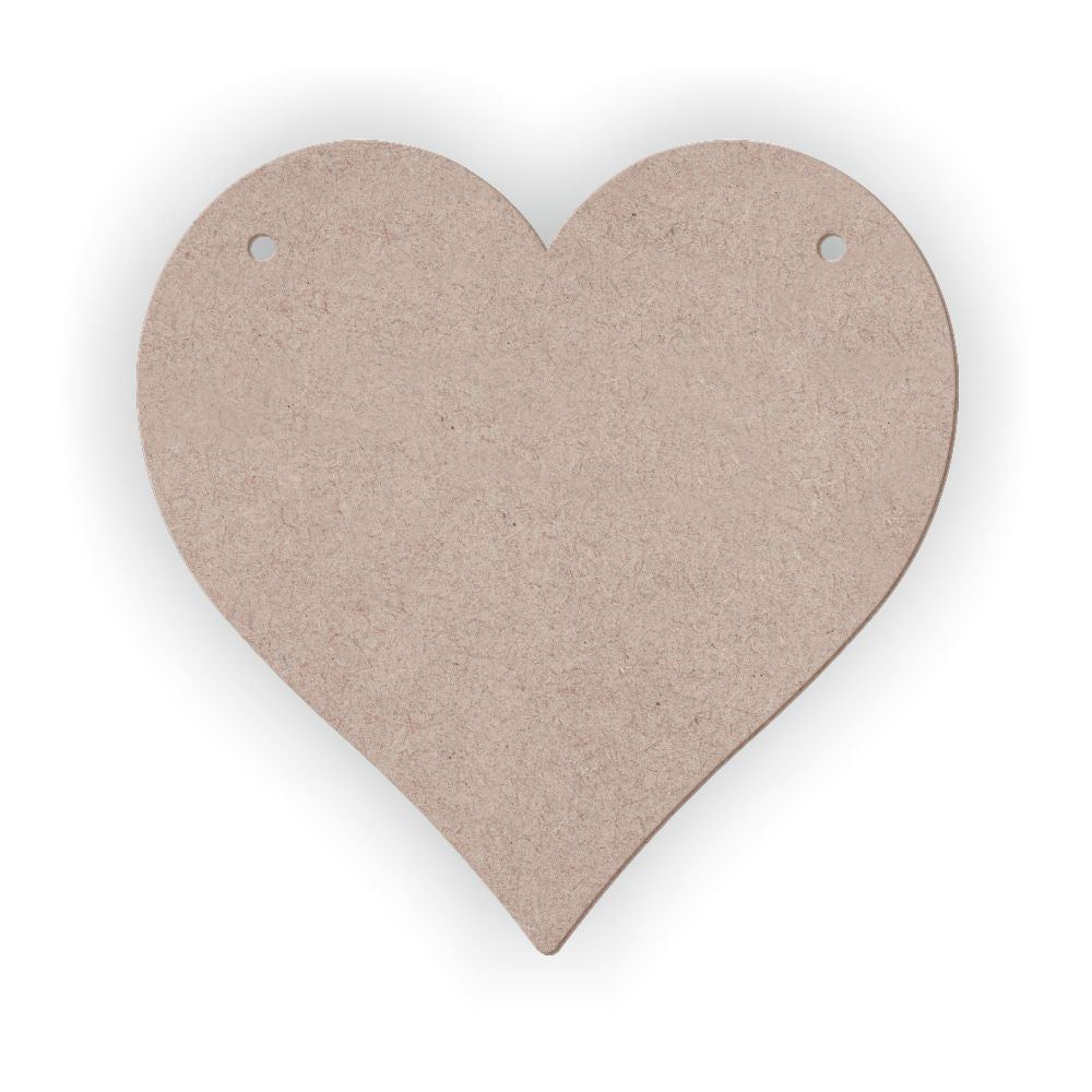 Heart shapes - 3mm MDF