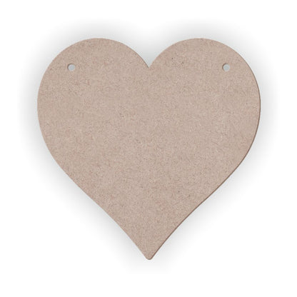 Heart shapes - 3mm MDF