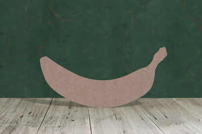 Banana - wooden craft cut-out - 2mm MDF