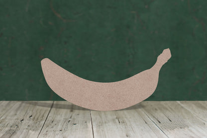 Banana - wooden craft blank - 3mm MDF