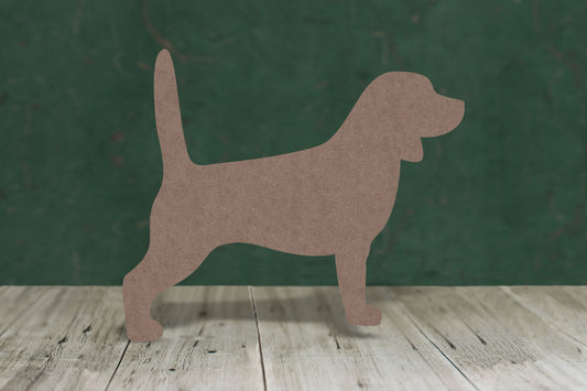 Beagle - wooden craft cut-out - 2mm MDF