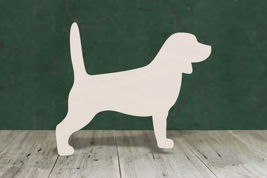 Beagle wooden craft cut out - plywood