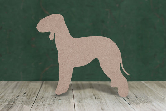 Beddington Terrier - wooden craft shape - 3mm MDF