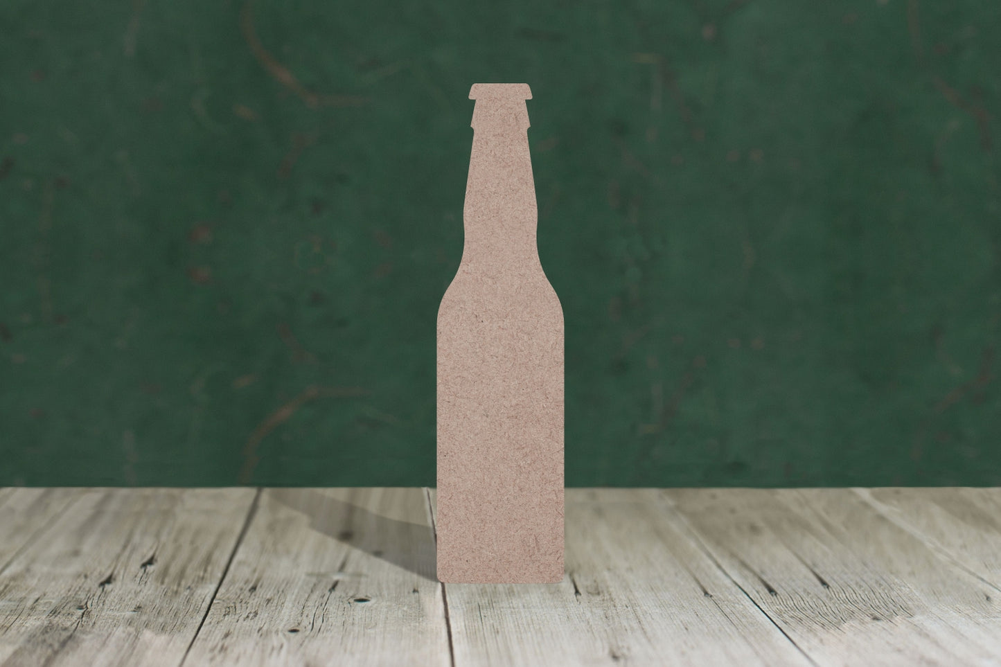 Beer Bottle - wooden craft blank - 3mm MDF