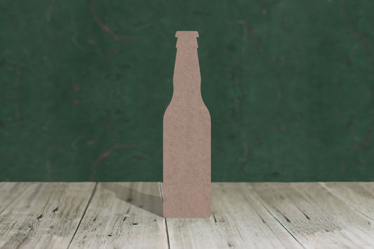 Beer Bottle - wooden craft blank - 2mm MDF