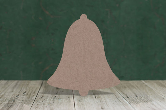 Bell single - wooden craft shape - 2mm MDF