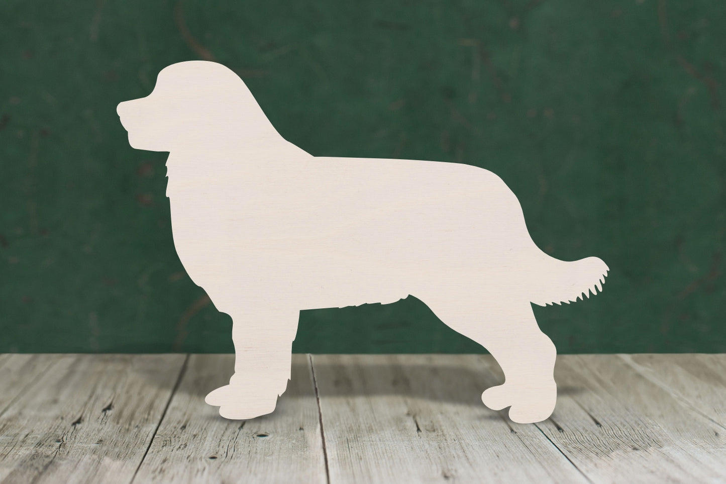 Bernese mountain dog wooden craft shape - plywood