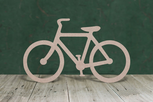 Bicycle - wooden craft cut-out - 3mm MDF