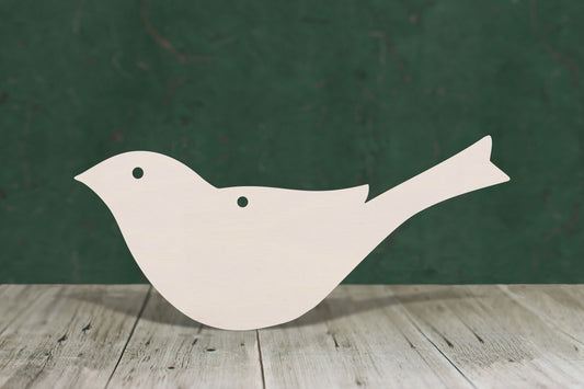 Bird shape craft blank - plywood