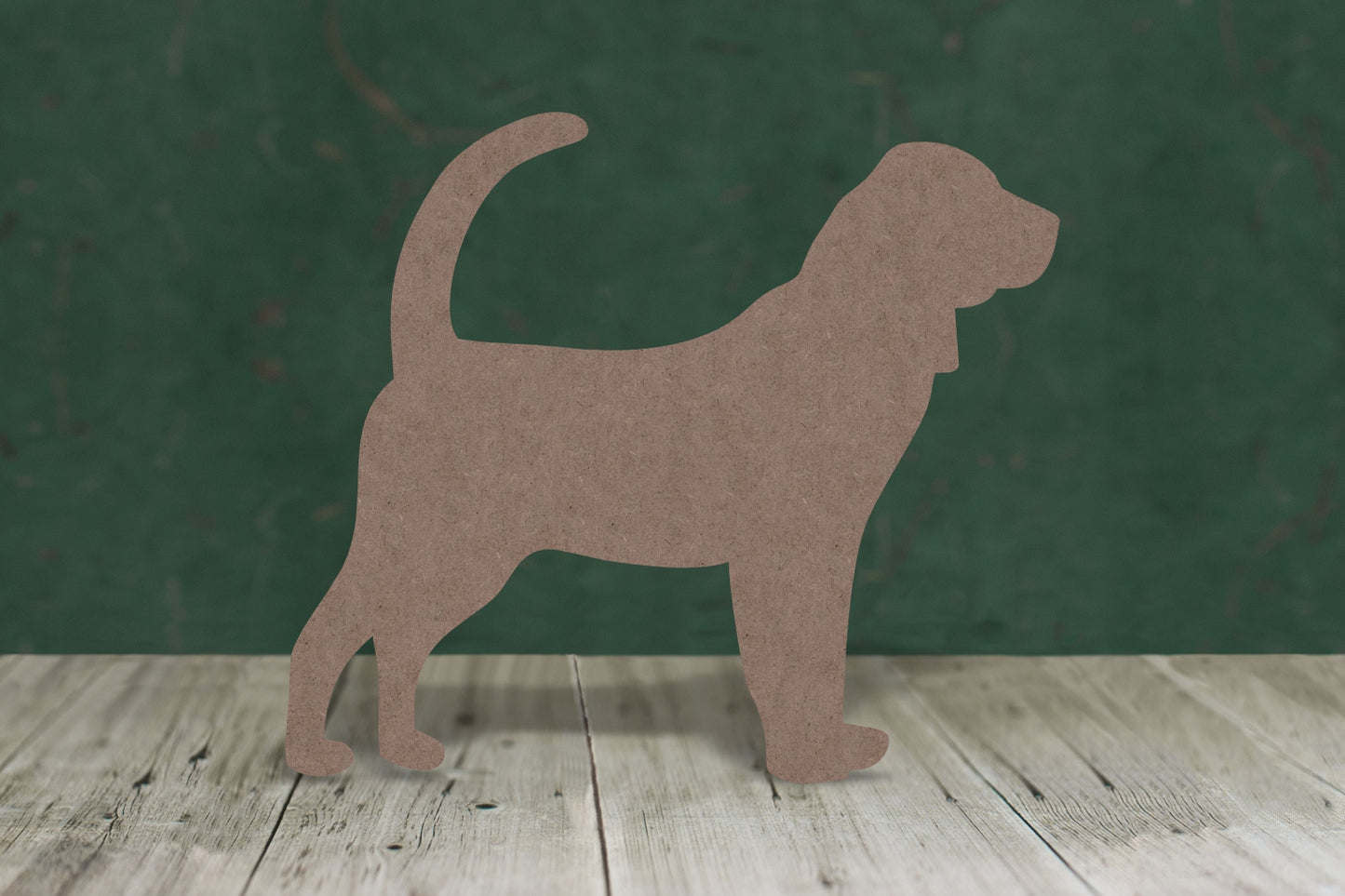 Blood hound - wooden craft cut-out - 2mm MDF