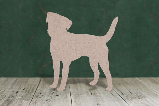 Border terrier - wooden craft cut-out - 3mm MDF