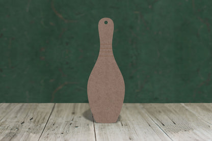 Bowling pin - wooden craft blank - 2mm MDF