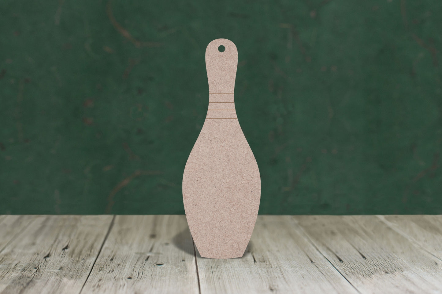 Bowling pin - wooden craft blank - 3mm MDF