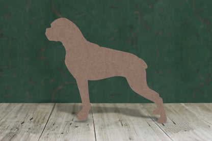 Boxer - wooden craft cut-out - 2mm MDF