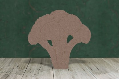 Broccoli - wooden craft cut-out - 2mm MDF