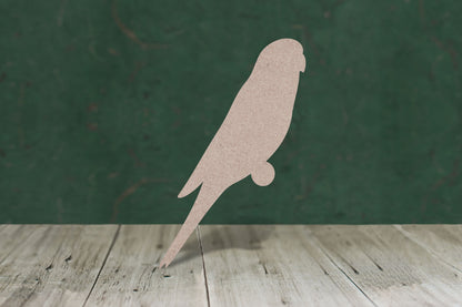 Budgie - wooden craft blank - 3mm MDF