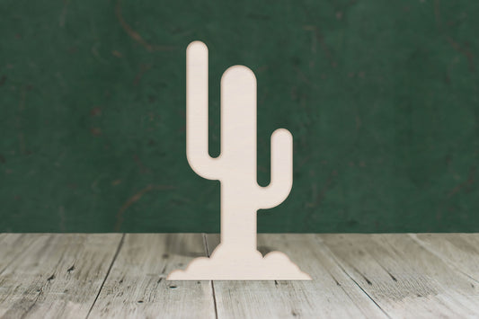 Cactus crafting shapes -plywood