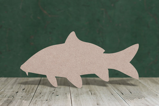 Fish carp - wooden craft shape - 3mm MDF