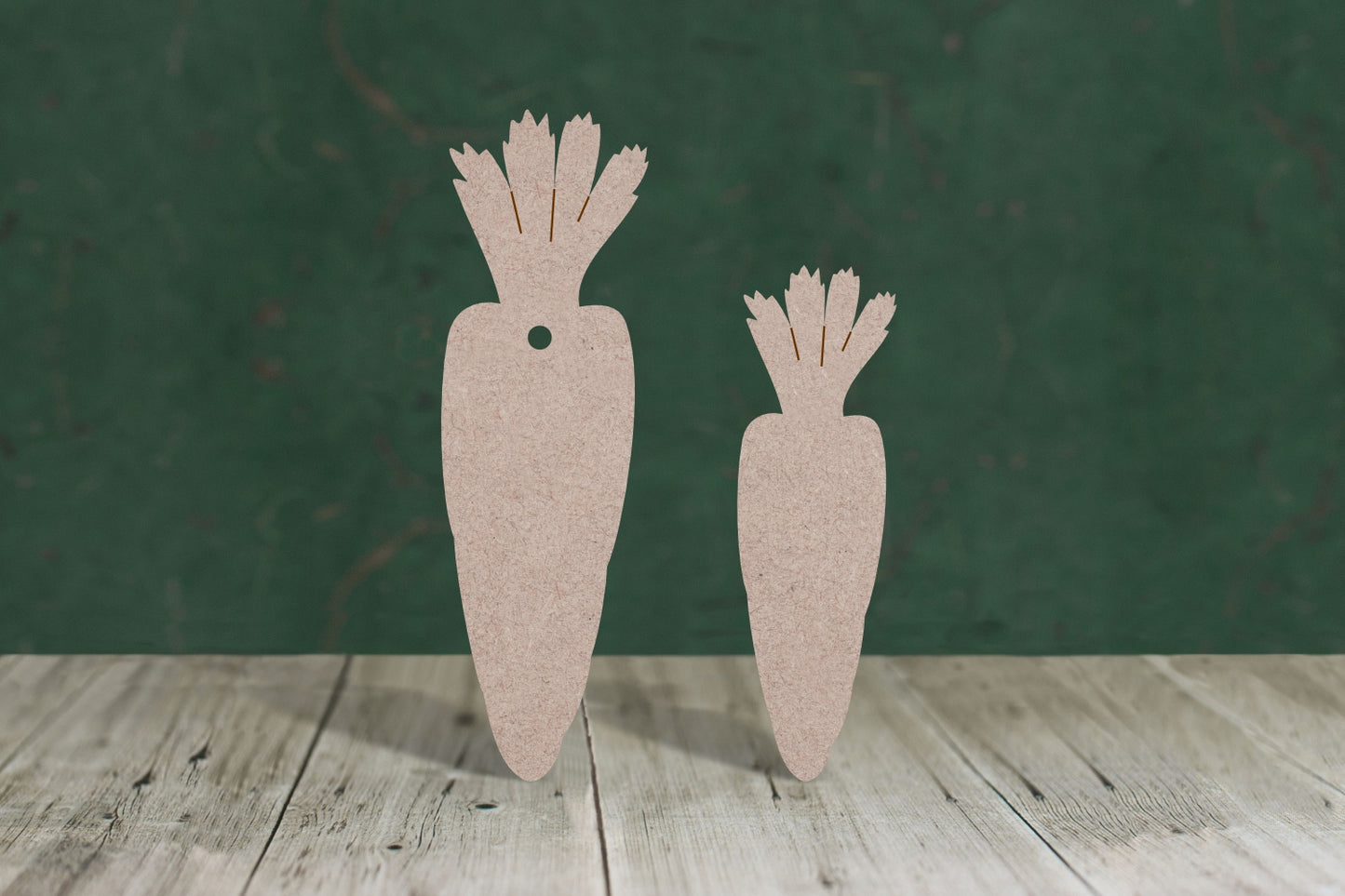 Carrot - wooden craft shape - 3mm MDF