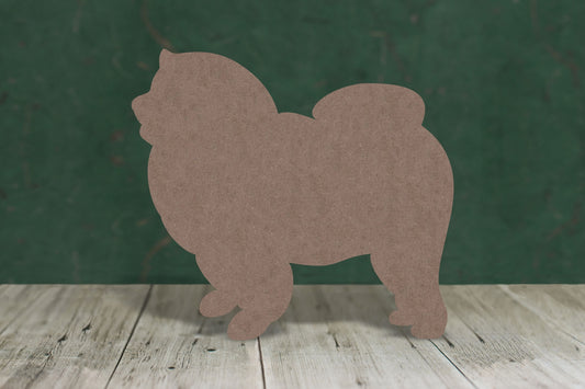 Chow Chow - wooden craft cut-out - 2mm MDF