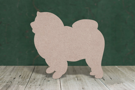 Chow Chow - wooden craft blank - 3mm MDF