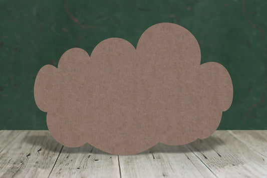 Cloud 3 - wooden craft cut-out - 2mm MDF