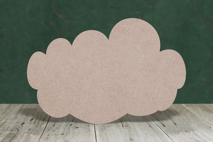 Cloud 3 - wooden craft blank - 3mm MDF