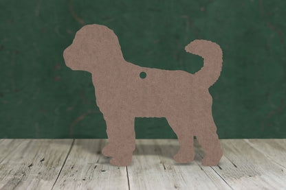 Cockapoo - wooden craft shape - 2mm MDF