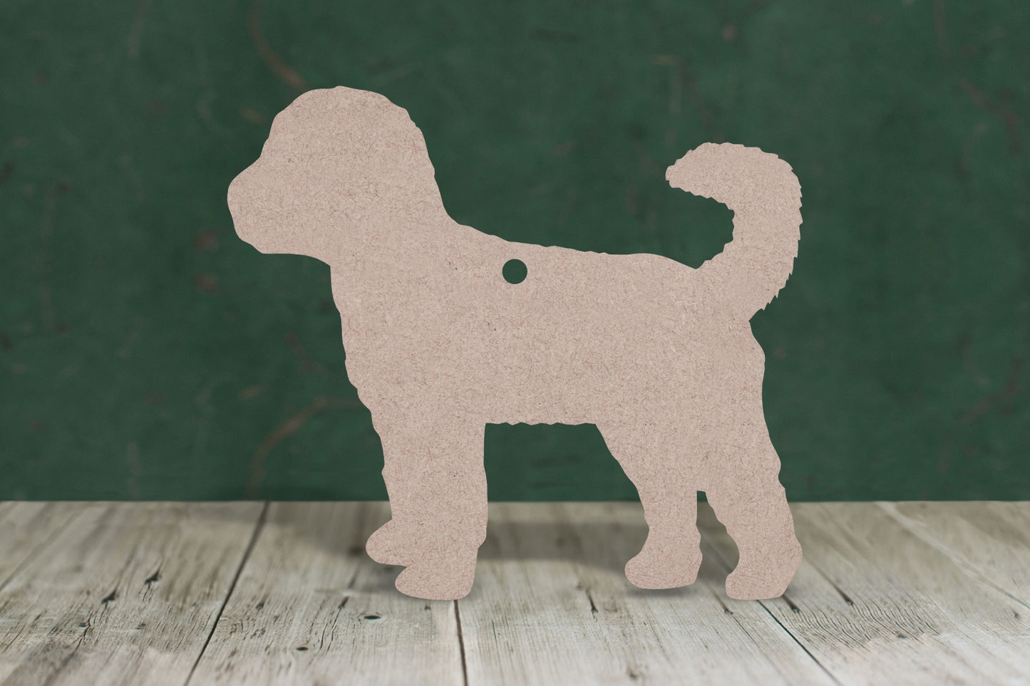 Cockapoo - wooden craft blank - 3mm MDF