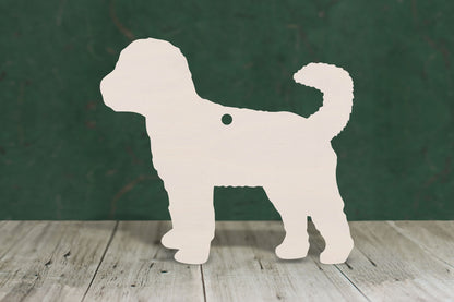 Cockapoo wooden craft shape - plywood