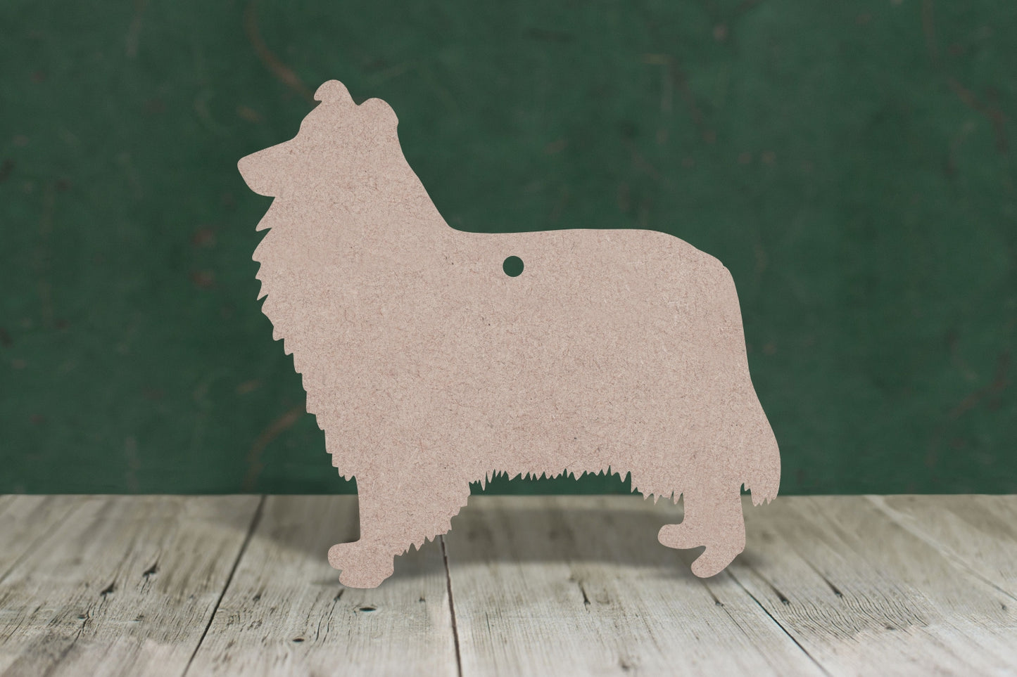 Collie - wooden craft shape - 3mm MDF