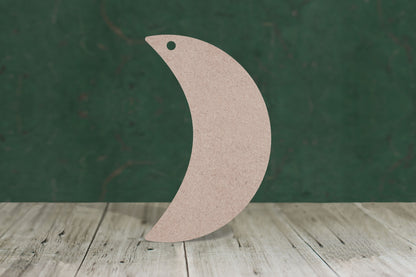 Crescent moon 3 - wooden craft blank - 3mm MDF