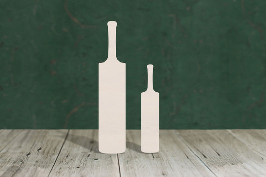 Cricket bat wooden craft shape - plywood