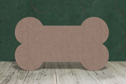 Dog Bone shape - 2mm thick MDF