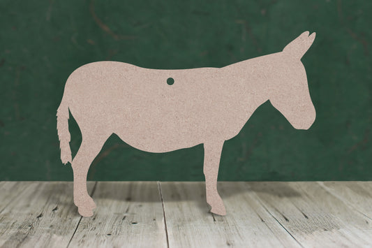 Donkey - wooden craft blank - 3mm MDF