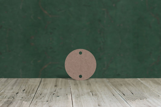 Drop disc - wooden craft blank - 2mm MDF