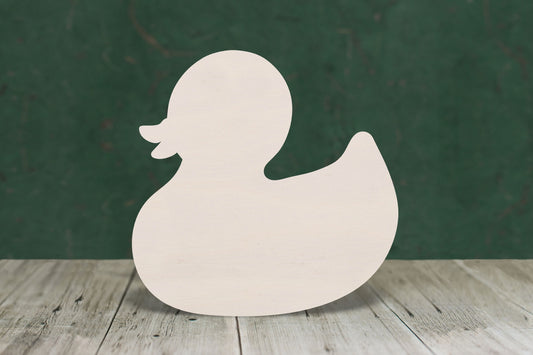 Duck shape wooden craft blank - plywood