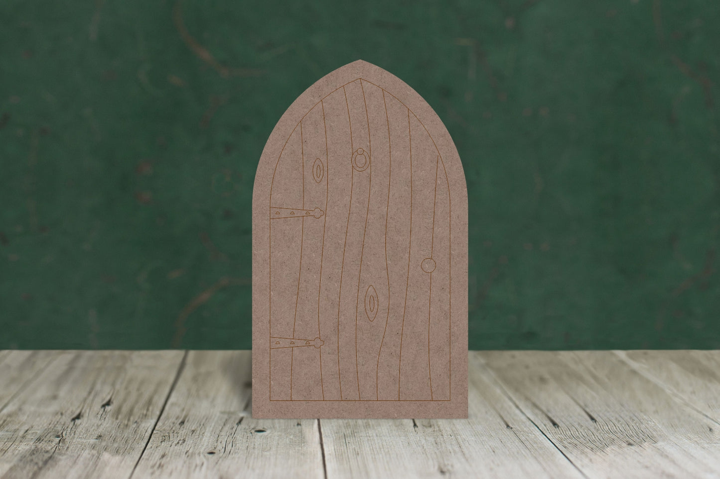 Fairy Door with etched detail - 2mm MDF