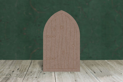 Fairy Door with etched detail - 2mm MDF