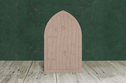 Fairy Door with etched detail - 3mm MDF