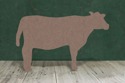 Farm cow - wooden craft cut-out - 2mm MDF