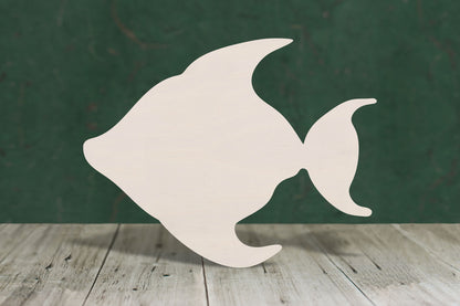 Fish plain wooden craft cut out - plywood