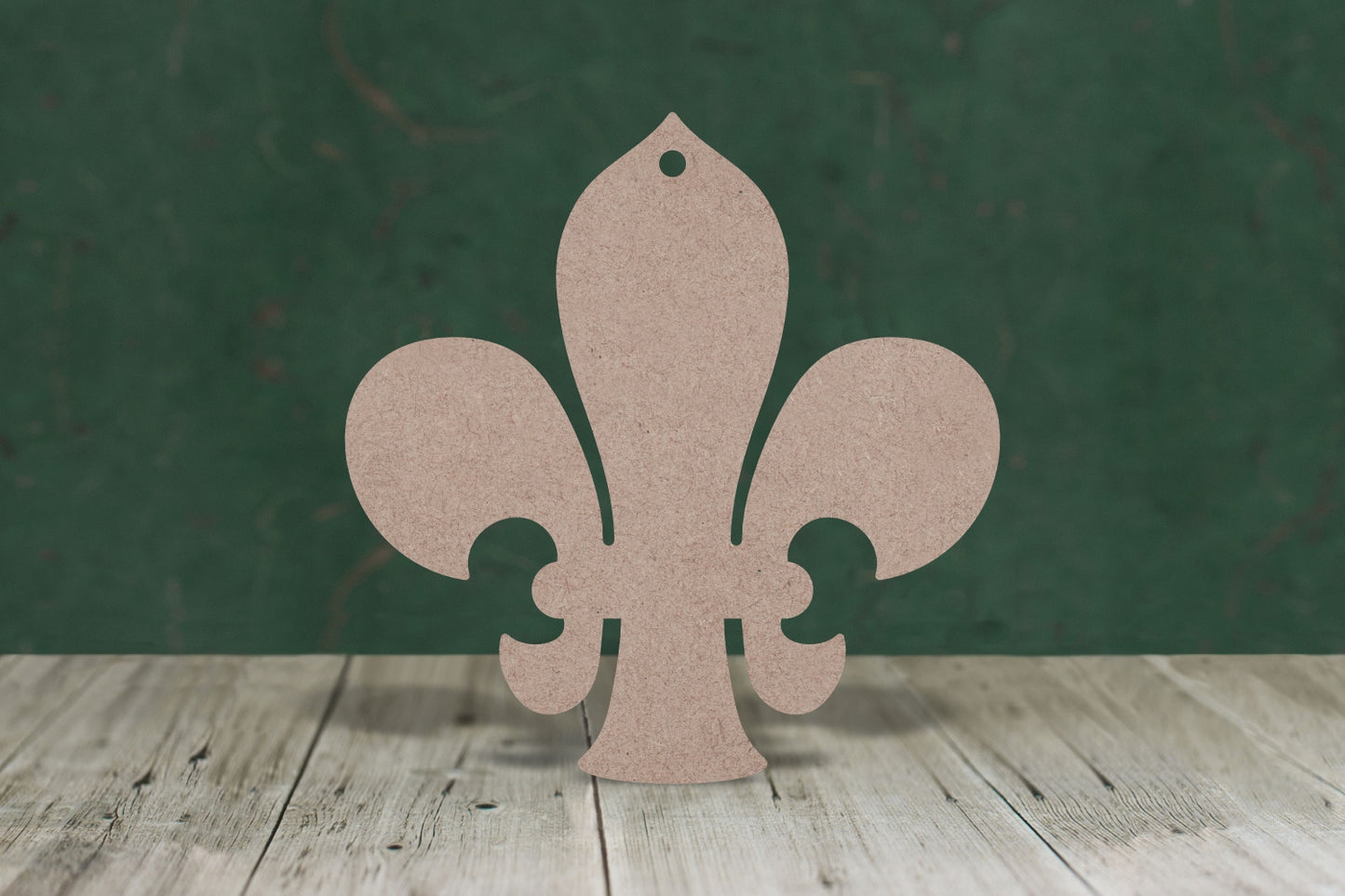 fleur-de-lis shape - 3mm MDF