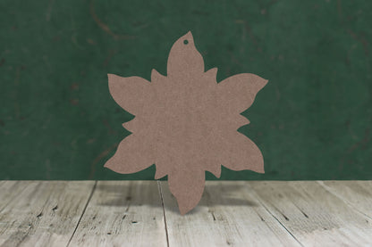 Flower fancy Lilly - wooden craft blank - 2mm MDF