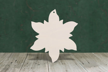 Flower fancy Lilly wooden craft cut out - plywood