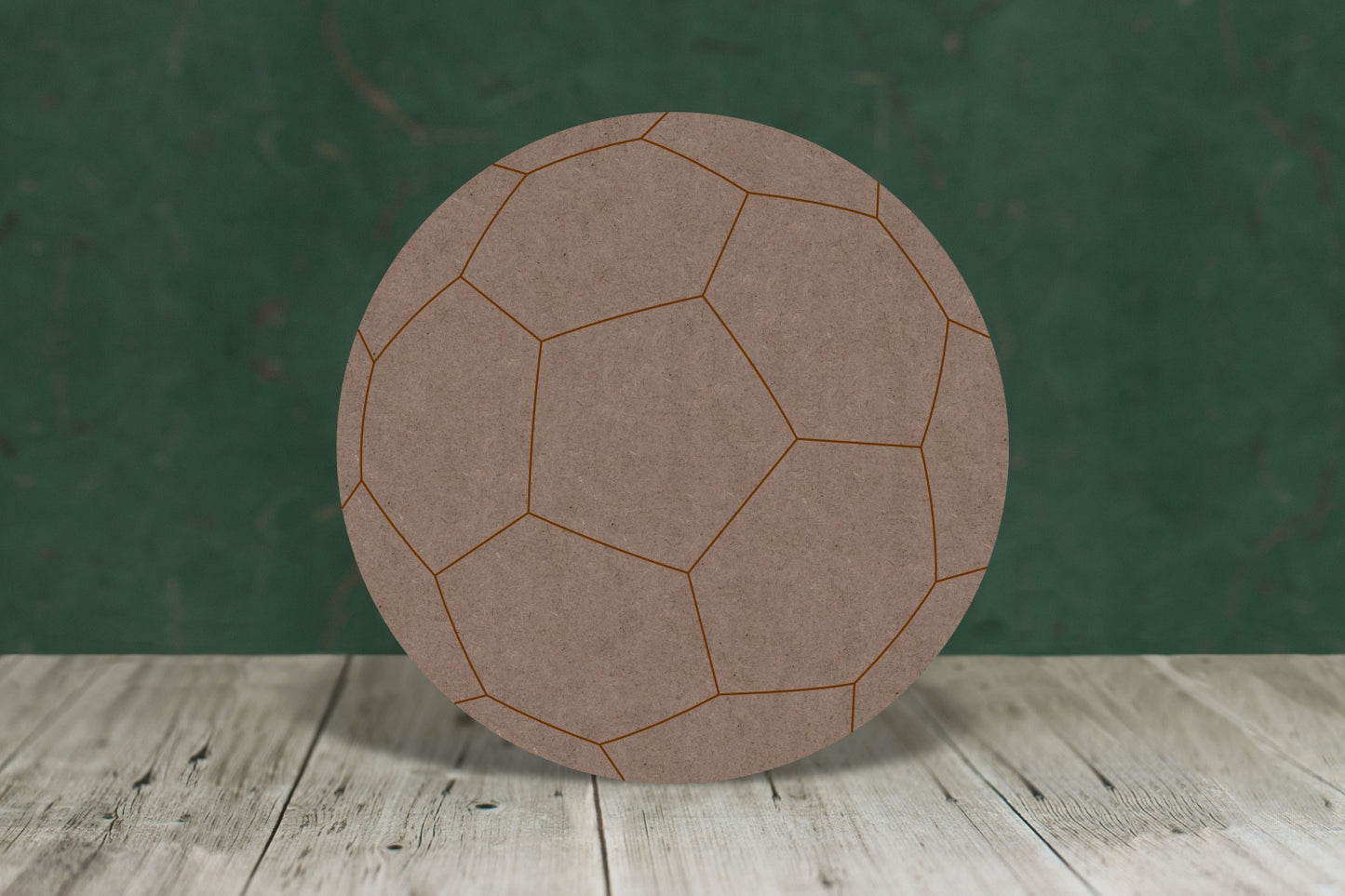 Football 1  - wooden craft cut-out - 2mm MDF